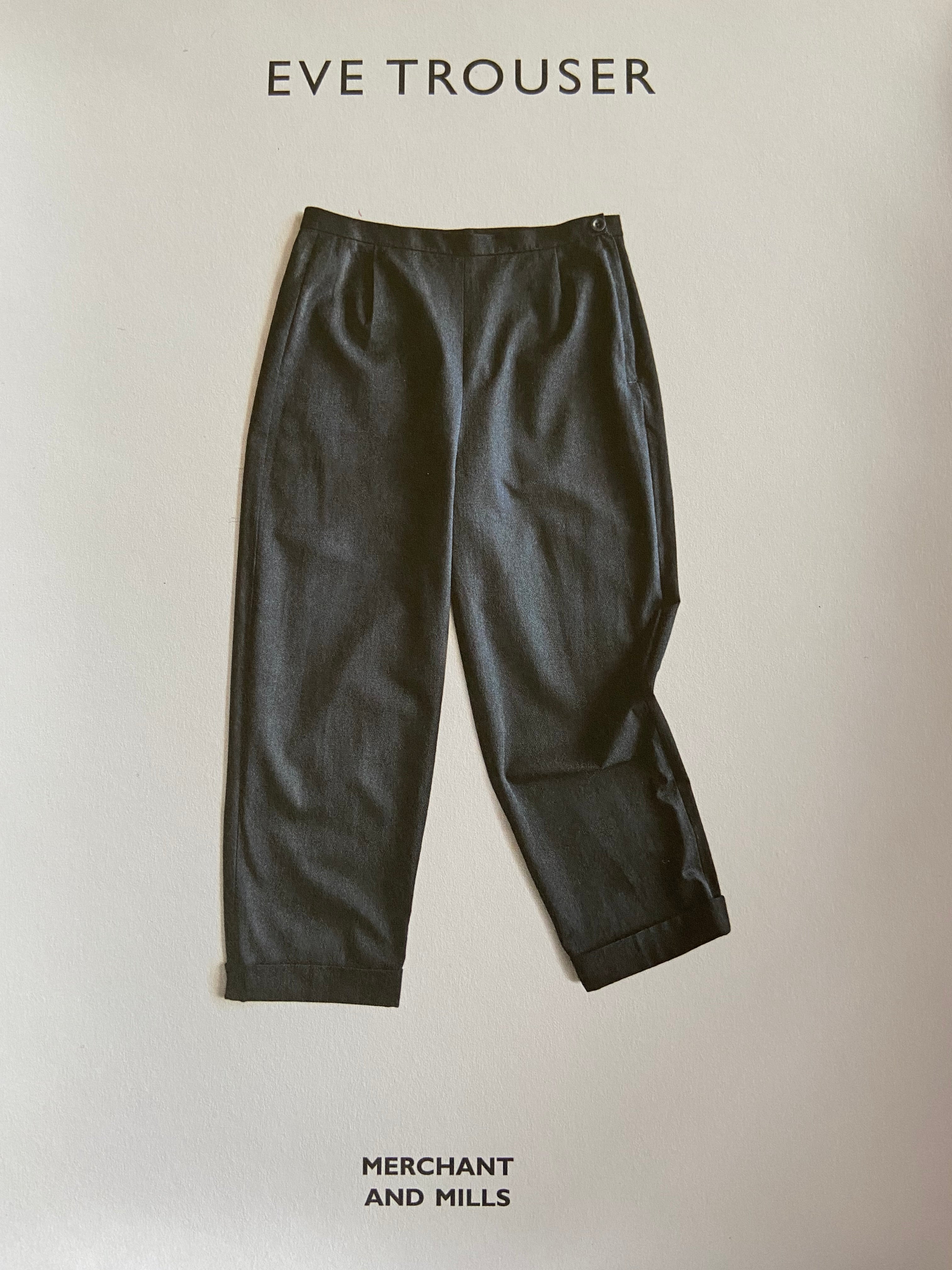 Eve Pants – Merchant & Mills Pattern.