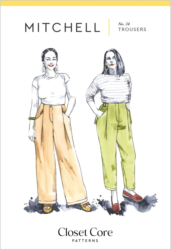 Closet Core Patterns, Sasha Trousers – BeyondThePinkDoor