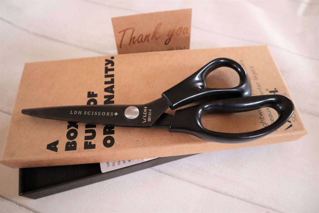 8 True Left-Handed Classic Fabric Shears - LDH Scissors